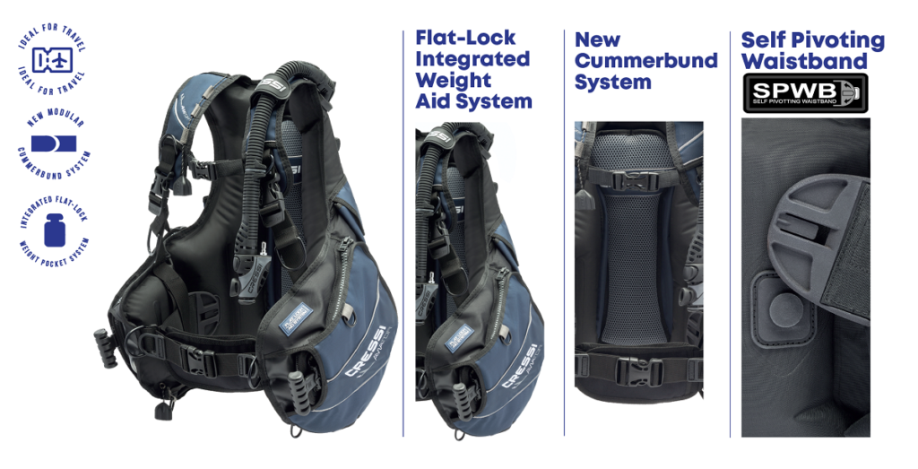 CRESSI GEAR GUIDE BUOYANCY COMPENSATORS (BCDS) Aviator