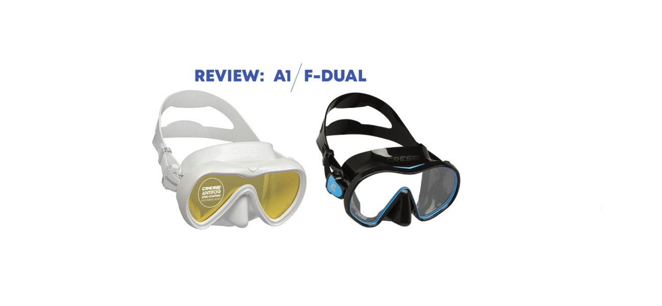 Mask Review A1 and F-Dual-Cressi